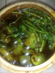 茄子土豆尖椒东北菜做法(图6)