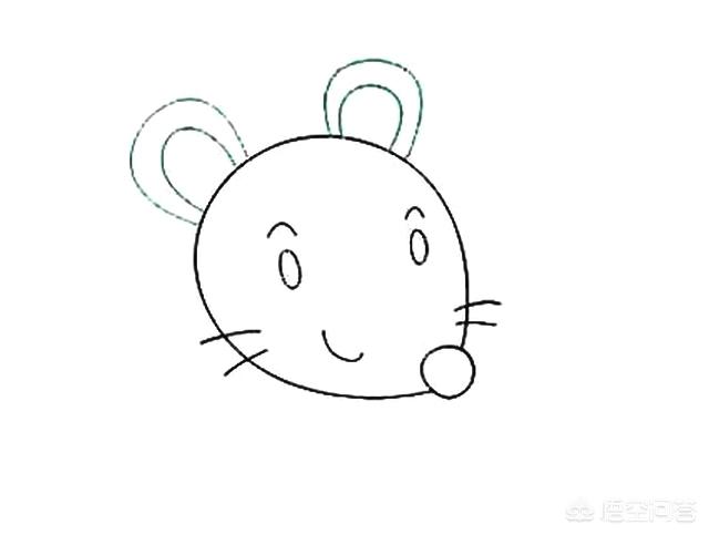 吃桃子的老鼠怎么画图片(图4)