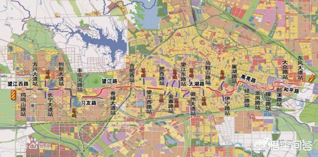 合肥地铁6号线走华盛大运城吗？