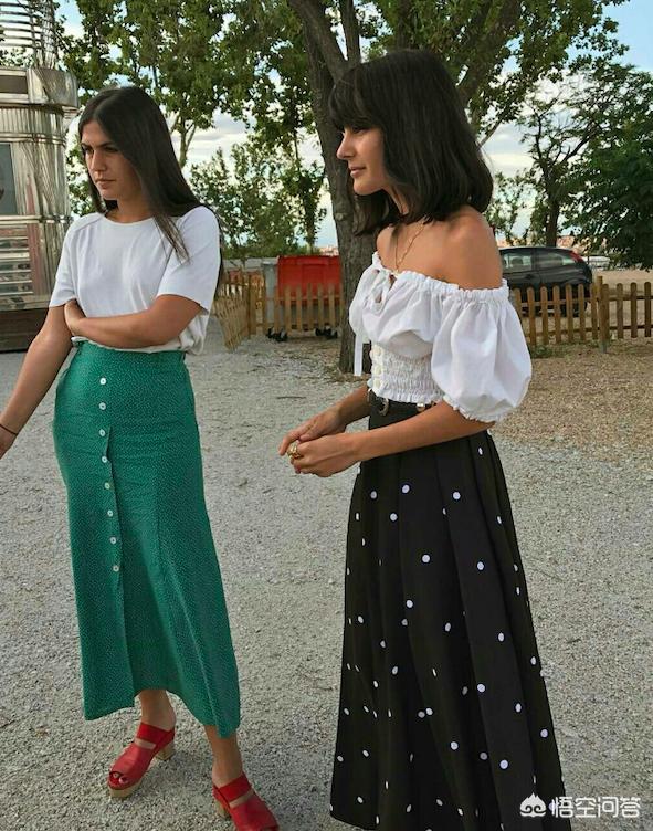 [波点衬衫]波点半身裙搭配攻略？