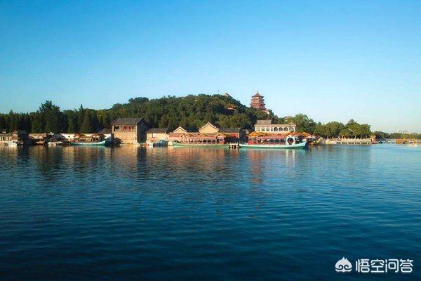 湖园林景观设计平面图（北京颐和园里的那个湖，为啥叫做“昆明湖”？）