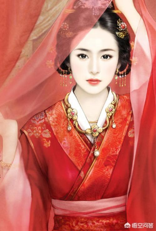 古代正面女性漫画人物(图1)