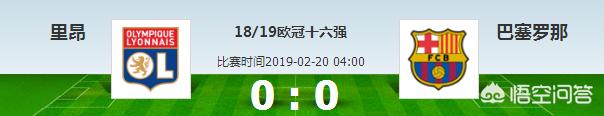 里昂巴塞罗那比分+-+欧冠里昂vs巴萨