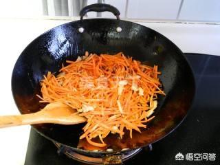 肉末胡萝卜丝蒸菜的做法(图7)
