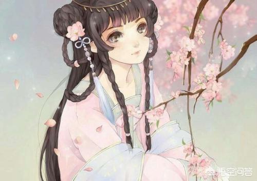 古代正面女性漫画人物(图9)