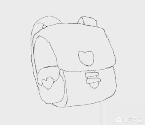 简单的书包怎么画(图7)