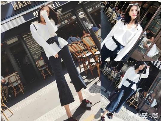 格子衬衫如何搭配下身女(图1)