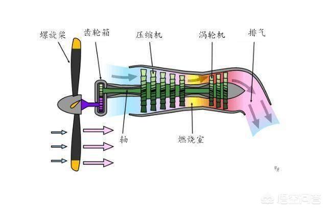 涡桨发动机涡桨发动机和涡扇发动机的区别