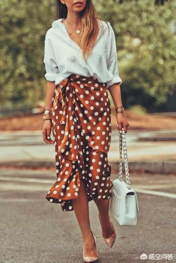 [波点衬衫]波点半身裙搭配攻略？