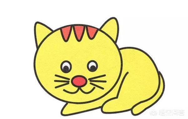 猫怎么画简单又可爱(图1)
