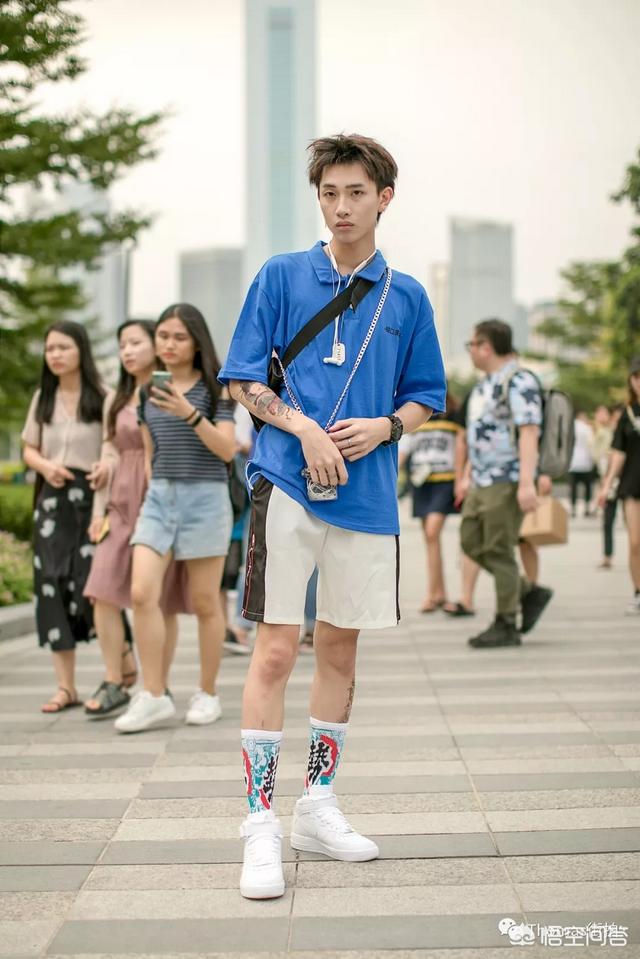 青色短裤如何搭配鞋子男(图6)