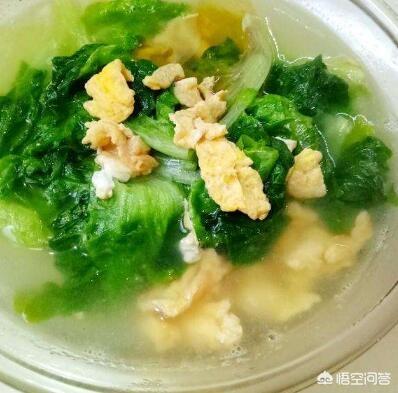 生菜鸡蛋有什么功效