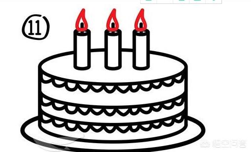 蛋糕怎么画简单又漂亮(图11)