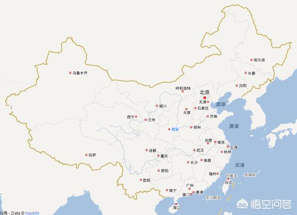 西安属中国的什么方向？