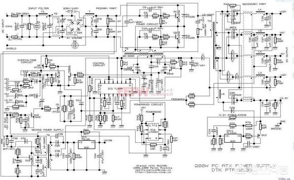pc电源电路图