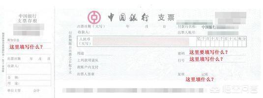 现金支票正确填写范本，现金支票正确填写范本图片