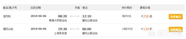 厦门去普陀山怎么走？