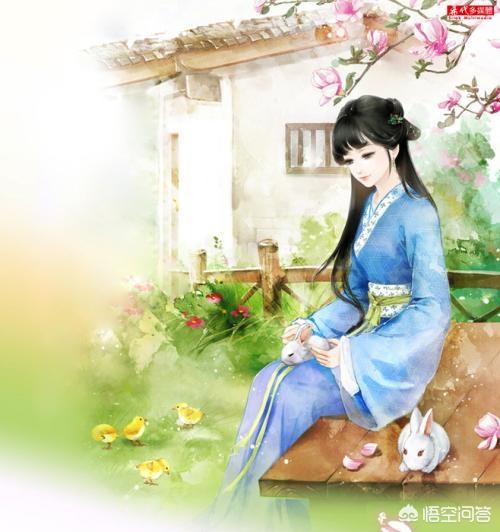 古代正面女性漫画人物(图7)