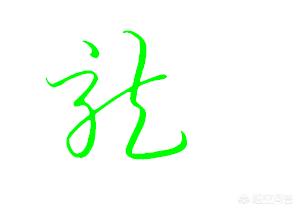 龙的草书书法字体教程