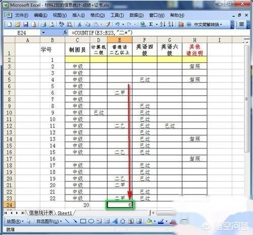 文字统计（excel表格如何统计文字数据？）