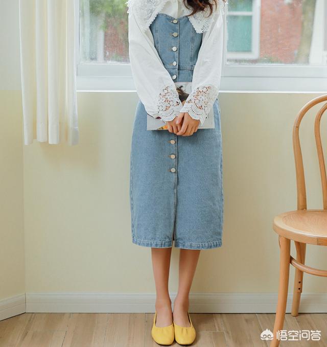 秋天背带裙如何搭配鞋子(图4)
