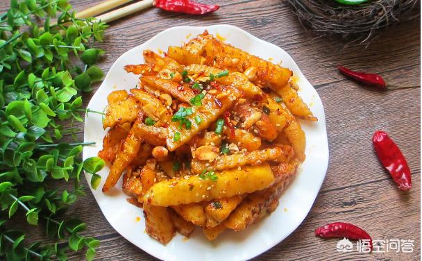 街边土豆小吃做法（外面摆地摊狼牙土豆做法？）