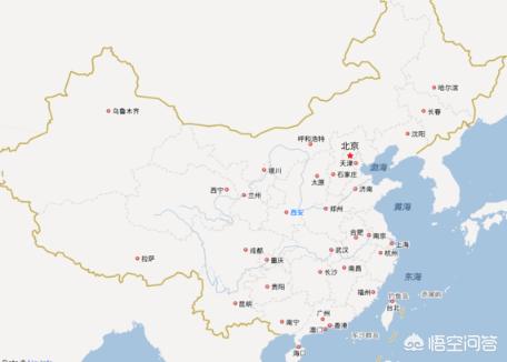 西安电子地图（西安市地图区域划分？）