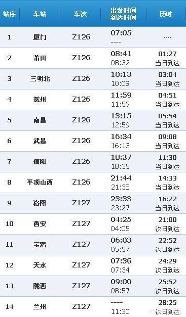 厦门公交车查询路线659路站点