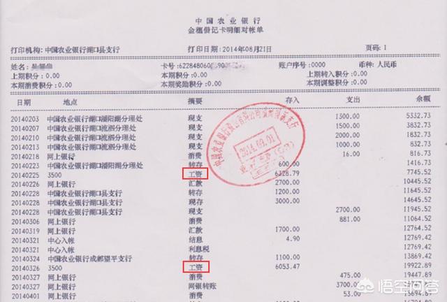 如何查工资流水(工资流水账单图片)