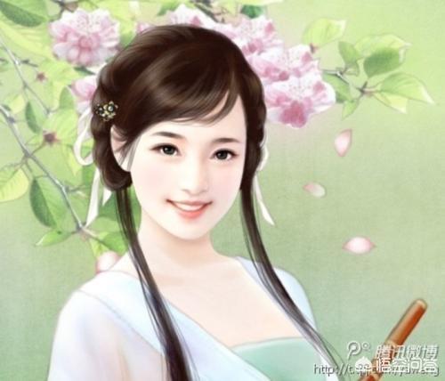 古代正面女性漫画人物(图8)