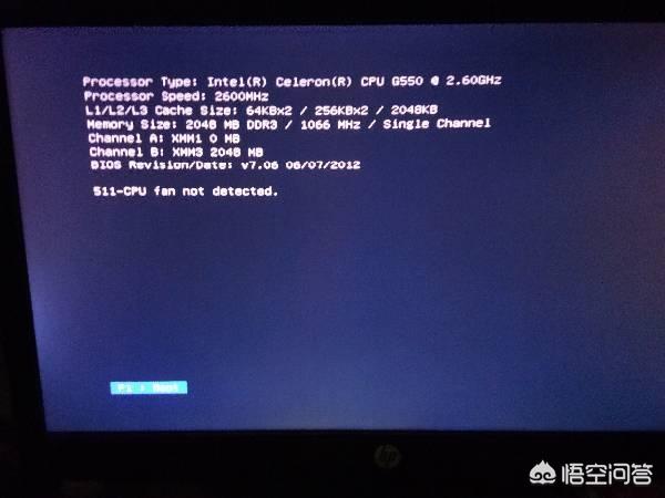 电脑开机显示英文不启动（电脑开机显示英文没反应）