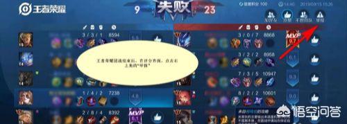 王者荣耀在游戏结束后如何举报其他玩家