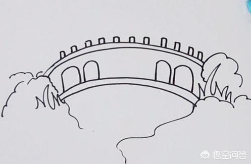 赵州桥的龙怎么画图片