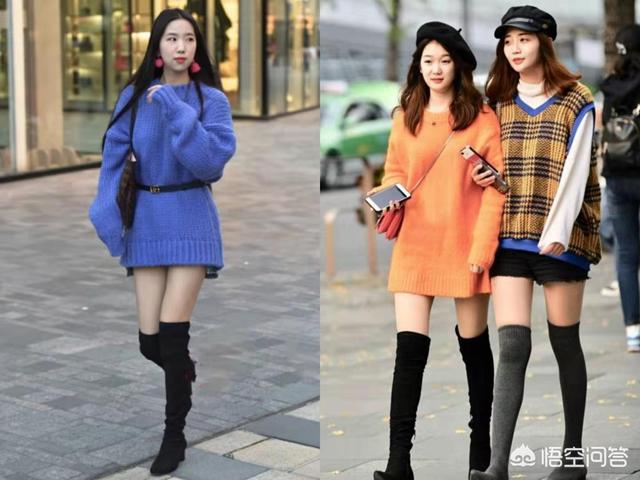 红毛衣如何搭配短裙好看(图66)