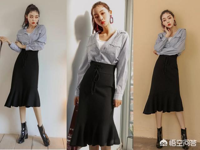 半身皮裙怎么搭配图片(图15)