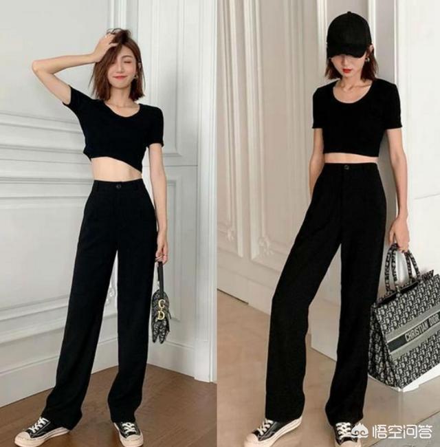 黑色直筒裤如何搭配年轻(图18)