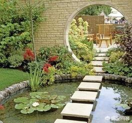 门口有池塘庭院怎么装？：家庭庭院池塘景观设计