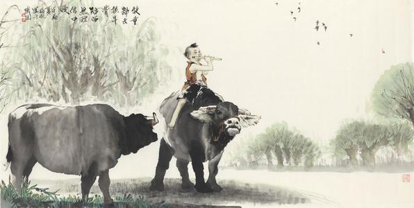 [信口]牧童归去横牛背，短笛无腔信口吹，腔和信口的意思是什么？