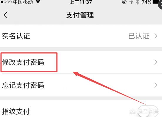 微信改支付密码（微信怎么修改支付密码？）