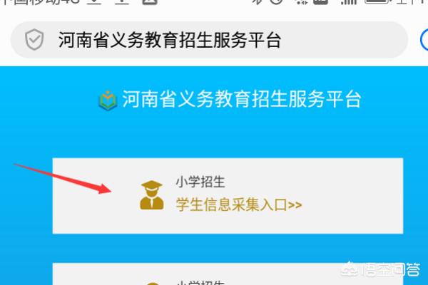 河南省义务教育招生服务平台，河南省义务教育招生服务平台手机版