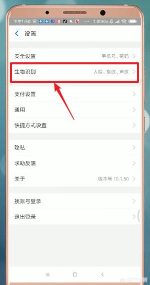 [支付宝刷脸]支付宝怎么设置刷脸解锁？