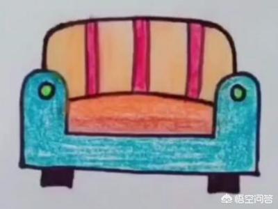 沙发怎么画-沙发怎么画简单又好看