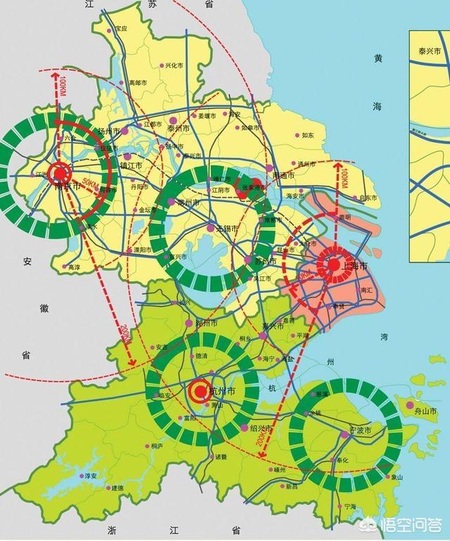 中国唯一的世界级城市群,长江三角洲城市群包括哪些城市