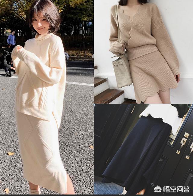 红毛衣如何搭配短裙好看(图64)