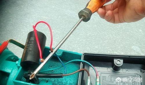 如何给单相螺杆自吸泵电机更换电容？单相螺杆自吸泵拆卸步骤图解
