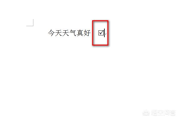 方框里打钩Word文件怎么在方框里打钩
