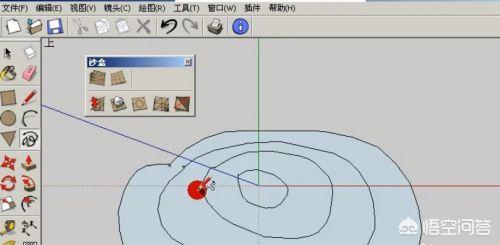 [园林景观设计su教程]SU怎么创建地形（一）？