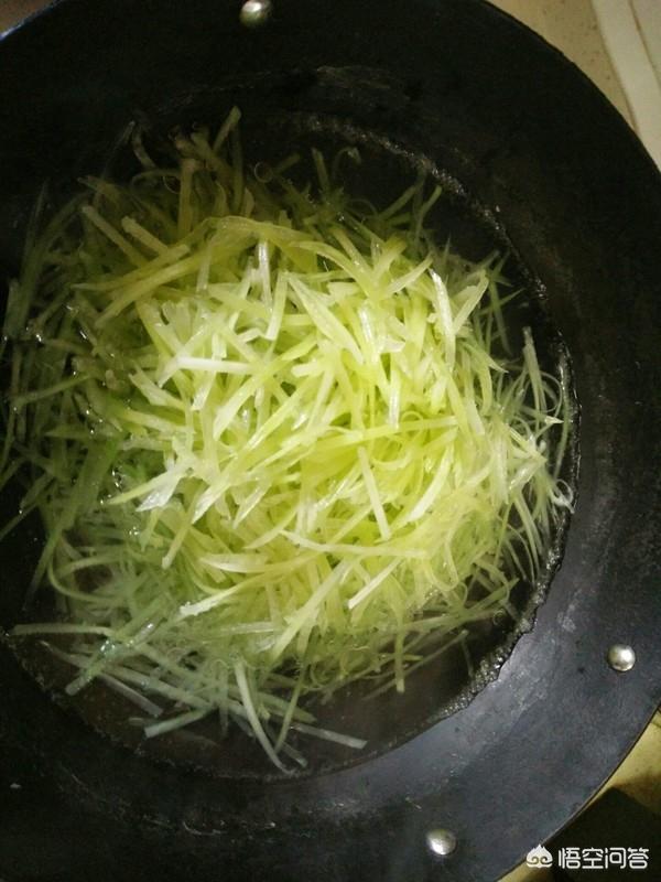 私房菜凉拌莴笋丝的做法(图3)