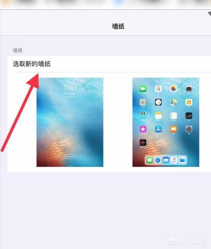 如何设置iPad的壁纸