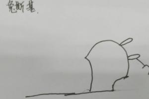 画一只公主小兔子 画画,画一只小兔子